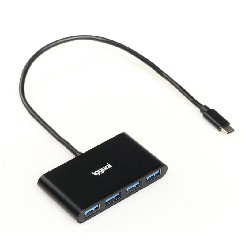 Hub Type-C x 4 Portas USB 3.1 HubC3.1x4p Iggual