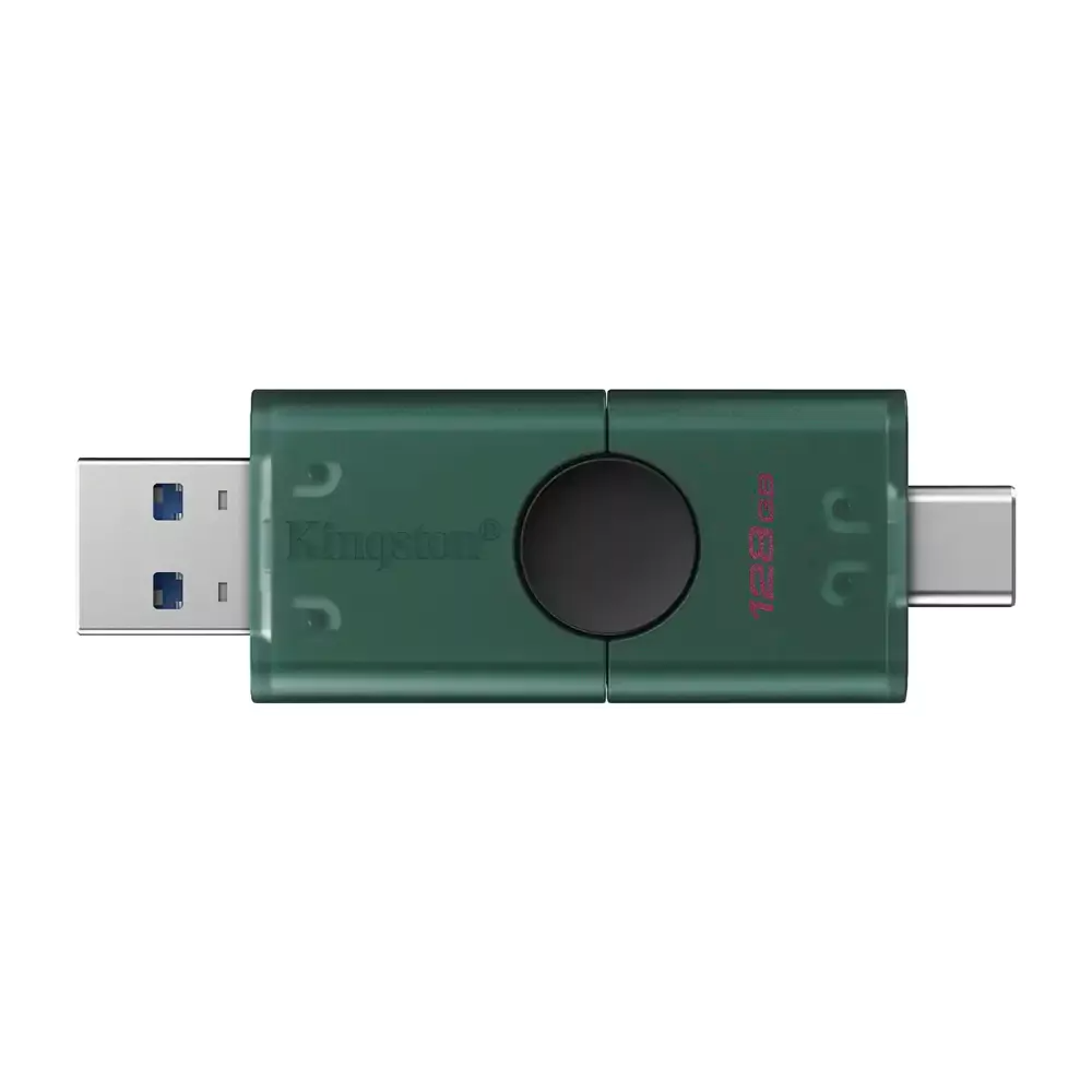 Pendrive 128GB Kingston DataTraveler Duo USB Tipo-C e USB 3.2