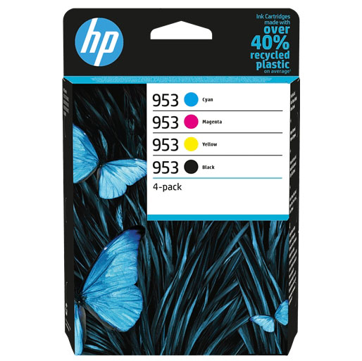 HP 953 Combo Pack 4 Tinteiros Originais (6ZC69AE)